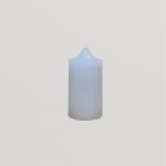 شمع استوانه سفید قطر 6 - Image 2