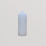 شمع استوانه سفید قطر 6 - Image 4