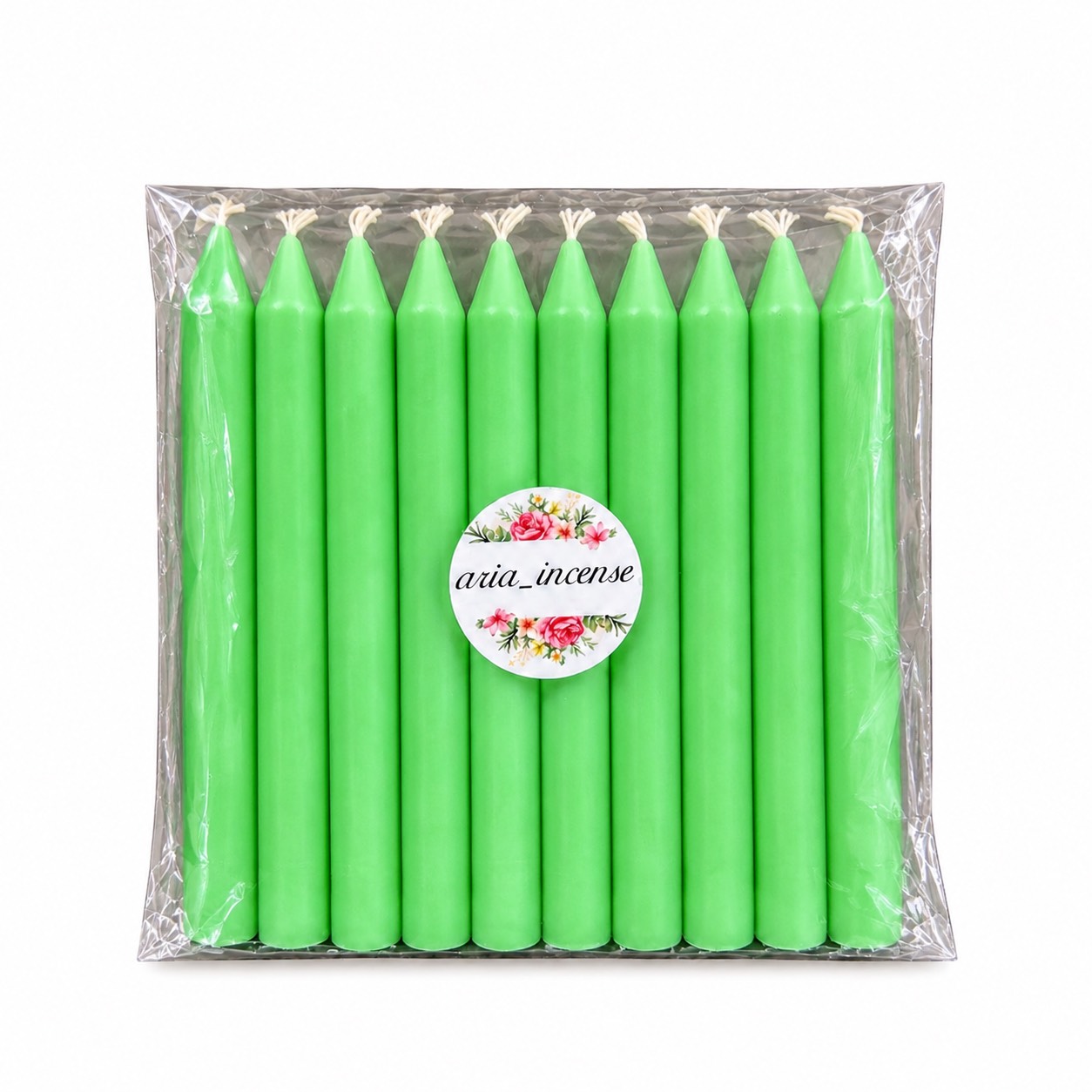 green mini candle مینی کندل سبز - Image 1